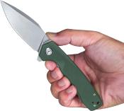 KUB901N Couteau Kubey Calyce Green Lame Acier AUS-10 IKBS - Livraison Gratuite
