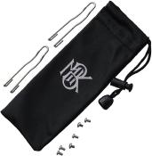 MBKMOGBK Monterey Bay Knives Mini Old Guard Black – Couteau EDC Clip Point Lame Sandvik 14C28N G-10 Liner Lock - Livraison Gratuite