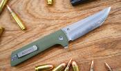 NMB2406G Couteau North Mountain Blade Chop Lame Acier San Mai TANTO Manche G10 Green Pivot Sur ROulements - Livraison Gratuite