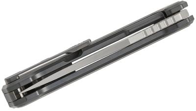 NOCMT3008 NOC Knives MT-30 – Couteau Pliant Frame Lock | Lame Clip Point M390 | Manche Acier/Titane - Livraison Gratuite