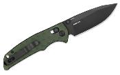 OLTRUBATO3ODG Couteau Olight Oknife Rubato 3 OD Green Lame Acier 154CM Black AXIS/Crossbar Lock IKBS - Livraison Gratuite