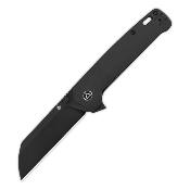 QS130XLC Couteau QSP Penguin Plus Black Lame Acier CPM-20CV Manche Titane IKBS - Livraison Gratuite