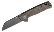 QS130XLE2 Couteau QSP Penguin Plus Copper/FC Lame Acier CPM-20CV Manche Titane IKBS - Livraison Gratuite
