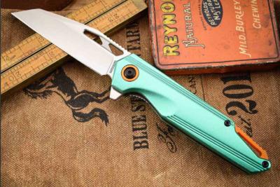 RR2639 Rough Ryder Miami Fast  | Lame Wharncliffe Acier D2 Manche Aluminium Teal | Liner Lock | Flipper | Clip - Livraison Gratuite