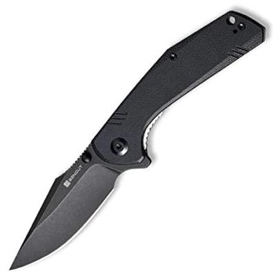 SA02C Couteau SENCUT Actium Black G10 Lame Acier D2 - Livraison Gratuite