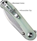 SA03C Couteau SENCUT Scepter Jade G10 Lame Acier 9Cr18MOB - Livraison Gratuite
