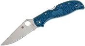 SC258PCBL Spyderco Stretch 2 XL Lightweight Japan – Lame Clip Point Acier CPM-SPY27 Manche FRN Bleu Cobalt Lockback - Livraison Gratuite