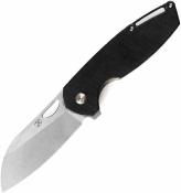 K2027A4 Kansept Swan Model 6 | Couteau Lame Wharncliffe Acier 154CM Satin | Manche Black G10 Linerlock - Livraison Gratuite