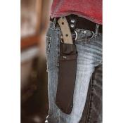TPTDTK01 Couteau Fixe TOPS Tundra Trekker Lame Acier 1095HC Dos Scie Manche Micarta Vert Housse Kydex USA - Livraison Gratuite