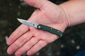 TPTEXSJ01 TOPS Knives Tex Creek Mini Slipjoint – Couteau pliant Cran Forcé Lame Acier M390 Manche OD Green G10 Italy - Livraison Gratuite