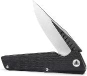 TVTY01BDG Couteau Trivisa Orion Black Lame Acier D2 IKBS - Livraison Gratuite