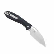 KIV3697A1 Couteau Pliant Kizer Masu Lame Acier 14C28N (HRC 58-59) Manche Richlite Blue Canyon Button Liner Lock Livraison Gratuite