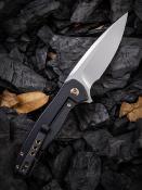 WE2001A Couteau We Knife Co Ltd Kitefin Lame S35VN Manche Titane/FCarbone - Livraison Gratuite