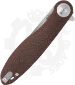 WSC2104BRN Couteau Beyond EDC Eurus Brown Lame Acier 14C28N - Livraison Gratuite