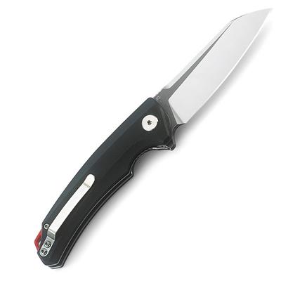 Couteau Bestech Knives Texel Black Lame Acier D2 Satin/Gray BTKG21A2 - Livraison Gratuite