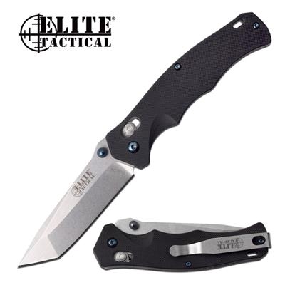 Couteau Elite Tactical Tanto Manche G10 Rapid Lock ELT1024SW - Free Shipping