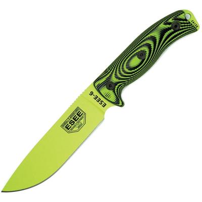 ES6PVG007 Couteau ESEE Esse-6 Venon Acier 1095 Manche Venon Green/Black G10 USA - Livraison Gratuite