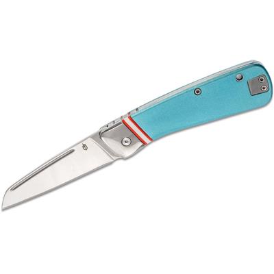 Couteau Gerber Straightlace Blue Slipjoint Lame Acier 7Cr G1699 - Livraison Gratuite