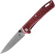 G1882 Couteau Gerber Zilch Red Lame Acier 7Cr17MoV - Livraison Gratuite