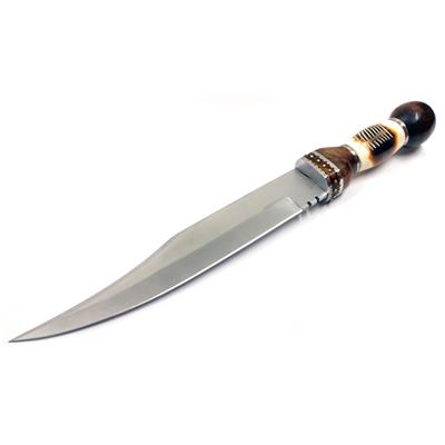 MR570 Couteau Marbles Scottish Dirk Scotland Acier Inox Etui Cuir - Livraison Gratuite