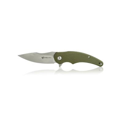Couteau Steel Will ARCTURUS MINI F55M-02 Green G-10 Lame D2 SMGF55M02 - Livraison Gratuite