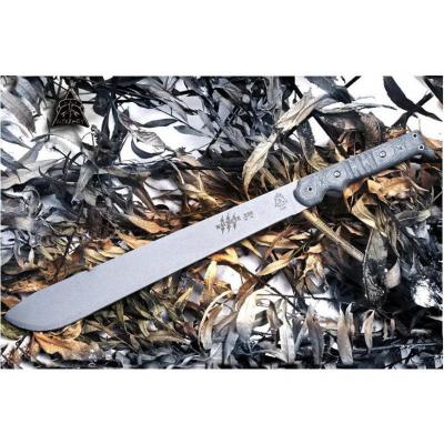 Couteau Machette TOPS Knives Machete .230 Acier Carbone 1095 Manche Micarta Etui Nylon Made In USA TPMAC230 - Free SHipping