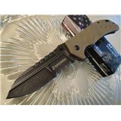 Couteau de Combat USMC Marine Elite Tactical A/O Lame Acier 440C Manche G-10 USMA1042TN - Free Shipping
