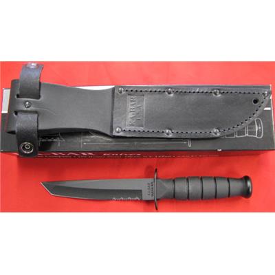 Couteau Tanto SHORT KA BAR-KA1255 TACTICAL HOUSSE CUIR