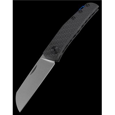 Couteau Zero Tolerance Slipjoint Lame Acier CPM-20CV Manche Fibre de Carbone USA ZT0230 - Livraison Gratuite