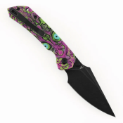 B1034H17 — Couteau Tenable Fenrir Lame Acier Nitro-V Satin Type Harpoon Manche Plaquettes G10 Noir Top Liner Lock Clip de poche Livraison Gratuite