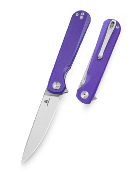 BTKMK13B Couteau Bestechman Flick Linerlock Drop Point Acier D2 Manche G10 Purple Ball Bearing - Livraison Gratuite