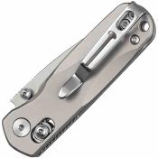 BTKMK21A Couteau Bestechman Sprite | Lame Acier M390 Two-Tone Drop Point | Manche Titane Bead Blasted | B-Lock | Livraison Gratuite