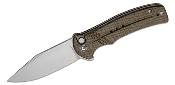 CIVC20038D5 Couteau CIVIVI Cogent Micarta Green Lame Acier 14C28N IKBS - Livraison Gratuite