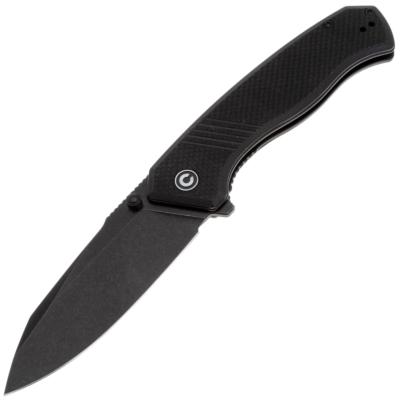 CIVC230791 Couteau Pliant Civivi Placoid Lame Acier 14C28N Manche G10 Noir Liner Lock - Livraison Gratuite