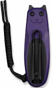 CIVC250543 Couteau CIVIVI Purr | Lame Acier Nitro-V Black | Manche G10 Noir & Violet | Slip Joint | Livraison Gratuite