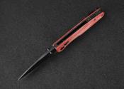 CMB08RB Couteau CMB Made Knives Predator Red Lame Acier D2 IKBS - Livraison Gratuite