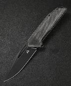 CMB10B Couteau CMB Lurker Black Micarta Lame Acier D2 IKBS - Livraison Gratuite