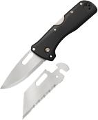 CS40BA Couteau Cold Steel Click-N-Cut 2 Lames Acier 420J2 Tri-Ad lock - Livraison Gratuite