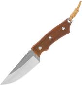 CTK1164254C Bushcraft Condor Native Hunter Lame Acier 440C Etui Cuir El Salvador - Livraison Gratuite