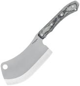 CTK133954HC Couteau Condor K-Night Cleaver Lame Acier 1075 Manche Micarta Étui Kydex Made Salvador - Livraison Gratuite
