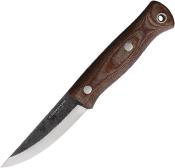 CTK396134HC Poignard Condor Trivittata Puukko Lame Acier Carbone 1095 Etui Cuir Made El Salavador - Livraison Gratuite