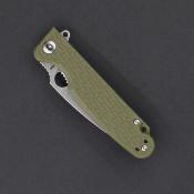 DGRFLMNOLSW Daggerr Florin – Couteau Pliant Liner Lock | Lame Spear Point 8Cr14MoV SW | Manche FRN OD Green - Livraison Gratuite