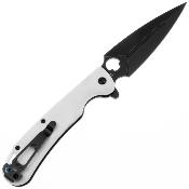 DGRFM021WBW Couteau Daggerr Knives Arrow White Lame Acier D2 - Livraison Gratuite