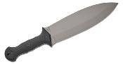 DRK40031 Couteau APOC Wallace Smatchet Lame Spear Point Acier D2 Manche G10 Noir Étui Kydex - Livraison Gratuite