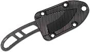 Couteau de Survie Esee Candiru Series Black Acier 1095 Made In USA Etui FRN ESCANB - Free Shipping