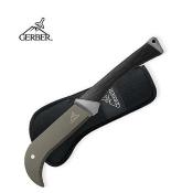 G0083 Couteau Gerber Gator Brush Thinner Lame Acier Carbone Etui Nylon Made Finland - Livraison Gratuite