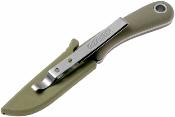 G3424 Couteau Gerber Spine Green | Lame Drop Point Acier 7Cr17MoV Manche Green Rubber Full Tang Housse GFN - Livraison Gratuite 