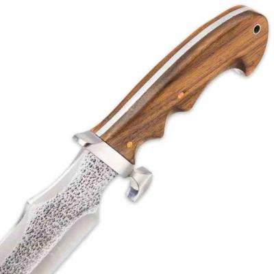 GH5053 Machette Gil Hibben Master Bushcraft | Lame Acier 1075 Carbon Steel | Manche Noyer & Housse Nylon - Livraison Gratuite