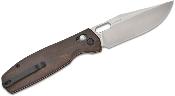 J1936EB Couteau CJRB Prado Ebony Lame Acier AR-RPM9 IKBS Crossbar Lock - Livraison Gratuite