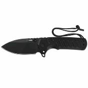 J1966BBK CJRB Tundra - Couteau Pliant Drop Point Acier D2 | Manche G10 Black | Flipper | Liner Lock - Livraison Gratuite
